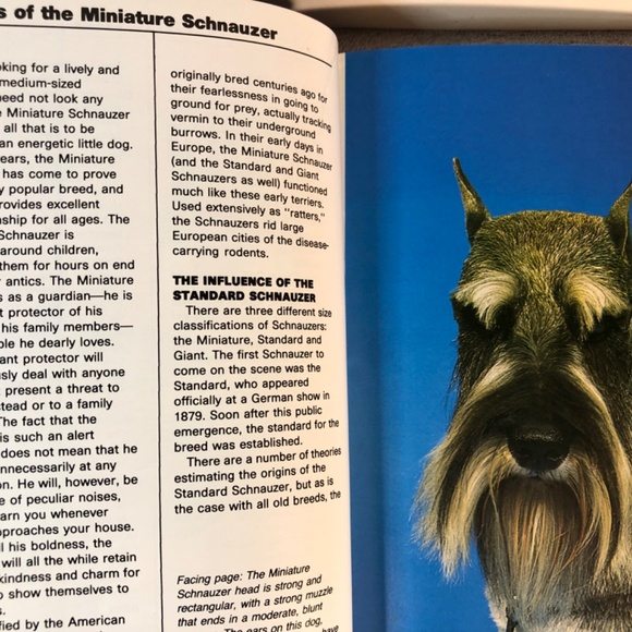 Miniature, schnauzers book - Picture 2 of 5